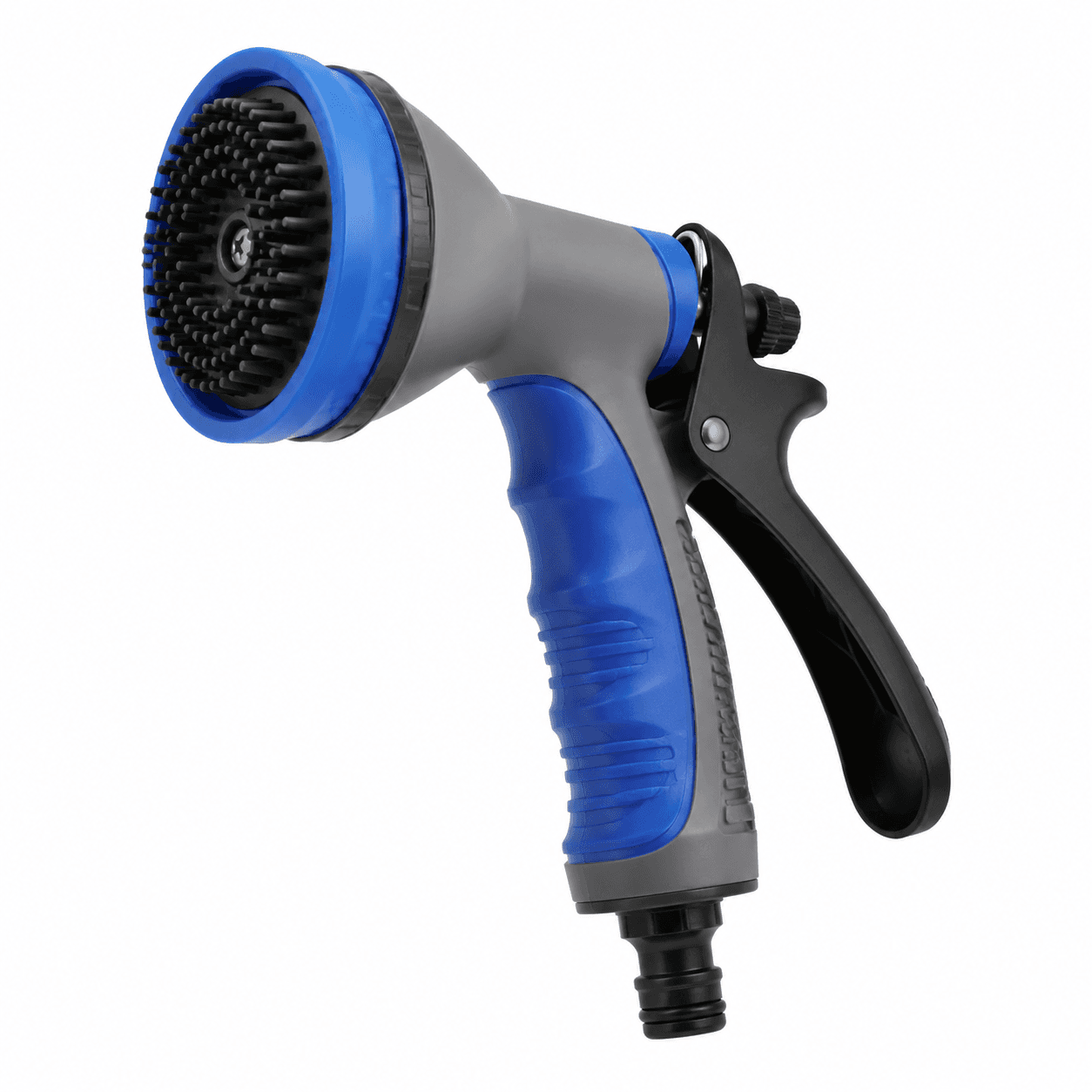 Outdoor dog wash sprayer on a white background